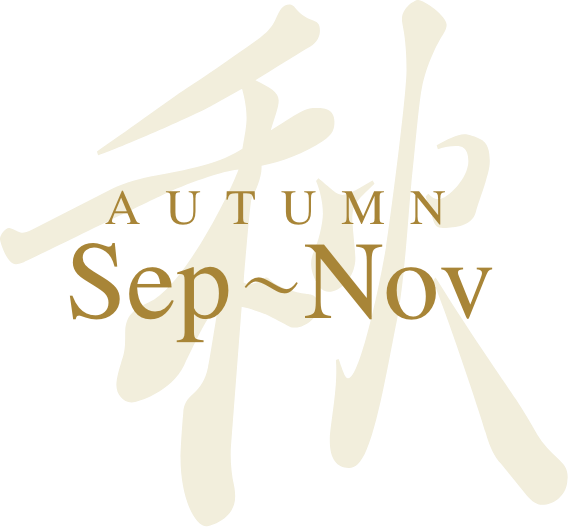 AUTUMN 9月〜11月